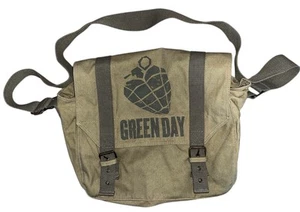 Vintage 2004 Green Day American Idiot Messenger Bag, Rock Emo Goth Punk Skate - Bild 1 von 11