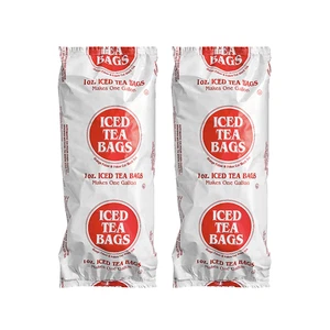 Paquetes de filtro de té helado Brickhouse Orange Pekoe, 50 quilates (2x25) - 1 galón cada uno - Imagen 1 de 5