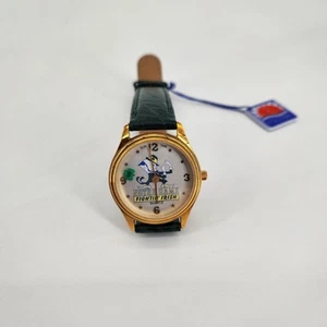 Notre Dame Fighting Irish Water Resistant Uhr mit Echtlederband - Bild 1 von 8