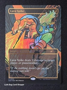 Lava Spike (2054) (Raised Foil) Secret Lair Drop Foil - Picture 1 of 1