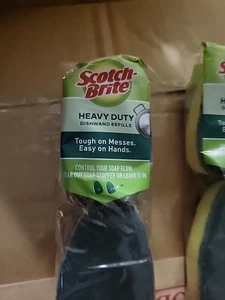 Scotch-Brite Heavy Duty Dishwand Refill, 4-Refills - Picture 1 of 6