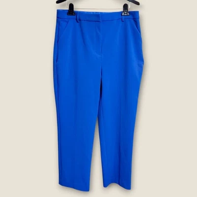 Express Ankle Dress Pants Womens Size Large Cobalt Blue Stretch Work Trouser NEW - Image 1 of 4