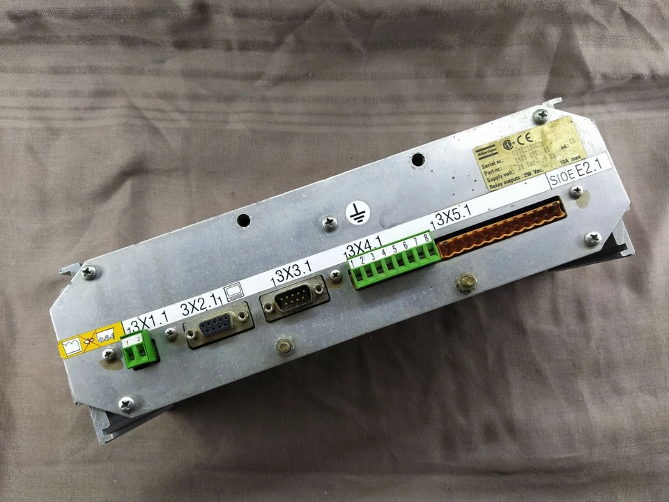 Atlas Copco 1900 0701 45 Input Output Module 24 VAC-9 VA 1900070145 I/O Module - Image 1 of 4