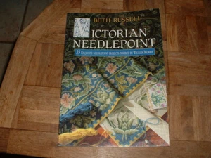 Victorian Needlepoint by Beth Russell (1996, Trade Paperback) - Imagen 1 de 3
