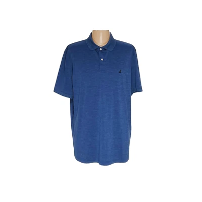 Polo azul para hombre Nautica Foto 1 de 4