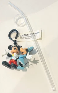 Mickey & Minnie Mouse Straw 65th Anniversary Disney Parks S01 - Picture 1 of 3