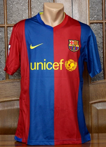 Barcelona 2006/07 LaLiga Home Shirt Jersey Cover