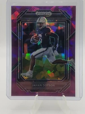 2023 Panini Purple Prizm Draft Jahan Dotson  129/149 Penn State, Was, Eagles - Image 1 of 4