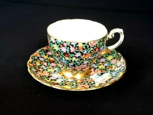Beautiful Tuscan Mille Fleurs Cup And Saucer - Picture 1 of 5