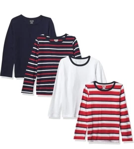The Children's Place Boys Striped Top 4-Pack, Multi CLR, 18-24month - Picture 1 of 8