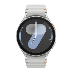 Samsung Galaxy Watch 7 44MM Silber mit Displayschutz, Stoßstangen & 12 Farbbändern - Bild 1 von 21