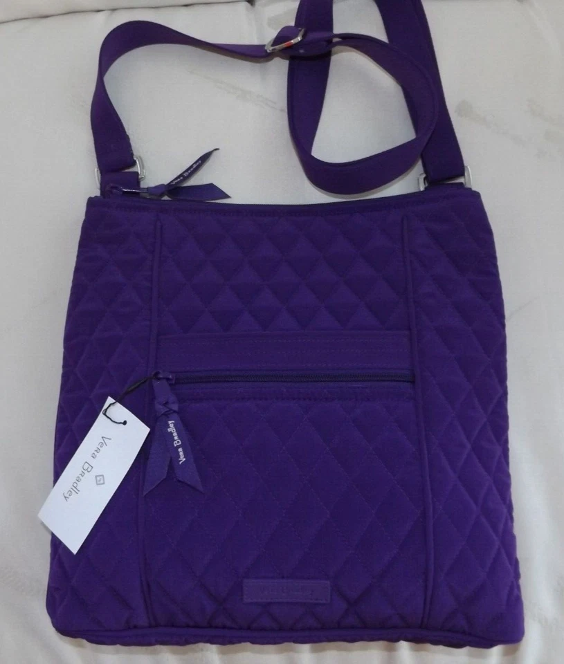 With Tags Vera Bradley Hipster Crossbody Bag Elderberry