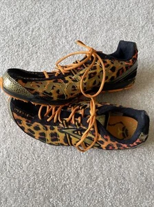 Brooks Mach Speed Demon Leopard Print Cross X-Country Womens Shoes Size 10 - Picture 1 of 9