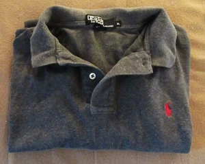 Herren #28 Vintage Polo Ralph Lauren Classic SS, grau Gr. XL - Bild 1 von 3