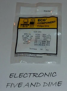 ECG241 T-NPN SI AF PO SW 1 - Picture 1 of 1