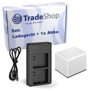 2000mAh Akku (308-10029-01) + 2-fach Ladegerät (DU-A1) für Arlo Pro / Pro 2 - Afbeelding 1 van 4