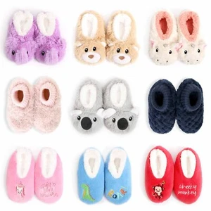 Sploshies - Toddler Duos & Animals - Kids Non-Slip Grip Soles Slippers - Picture 1 of 99