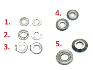 Vintage Bike Bicycle Axle Washer 2pcs NOS - Bild 1 von 8