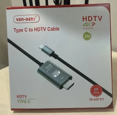 Type C TO HDTV Cable | BRAND NEW with the BOX - Image 1 of 2