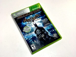 Batman Arkham Asylum Game Of The Year Xbox 360 CIB Complete Tested & Working - Picture 1 of 6