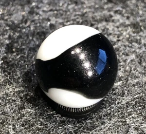 Peltier AV Patch Marble PPP Mint- 19/32” .61”black On White. Annealing Fracture - Picture 1 of 5