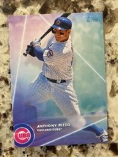 2020 TOPPS X STEVE AOKI WAVE 4 BASE CARD CHICAGO CUBS ANTHONY RIZZO #81