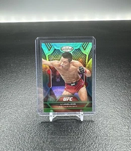 2023 Panini UFC Chronicles Li Jingliang Certified Green /99 - Picture 1 of 3