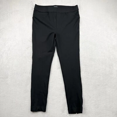 NYDJ Sculpt Her Pull On Legging Pants Womens L Black Ponte Lift Tuck Tech - Image 1 of 4