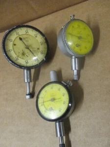 Lot of 3 Ames and Mitutoyo Dial Indicators - Picture 1 of 4