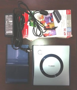 CANON CARD PHOTO PRINTER CP-100, MODEL CD1004 - Picture 1 of 4