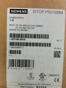 Siemens Alimentatore 6EP1336-3BA10 (6EP13363BA10) yo - Foto 1 di 2