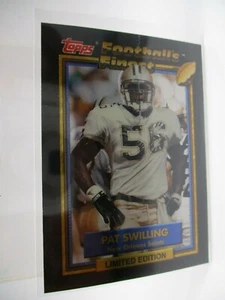 1992 Finest #28 Pat Swilling SAINTS - Bild 1 von 2