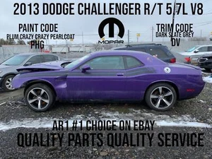 Dodge Challenger R/T 5.7L V8 RWD Right RH Interior Quarter Trim Panel 2013 AR1 - Picture 1 of 18