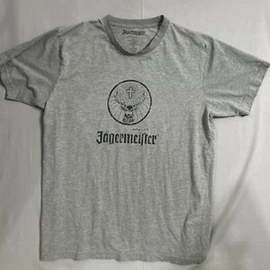 T-shirt Jäegermeister grigia manica corta XL misto cotone poliestere - Foto 1 di 10