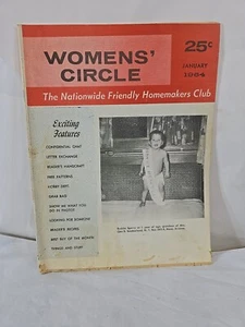 January 1964 WOMEN’S CIRCLE Magazine Vol 5 Number 11 Vintage Patterns Stories - Imagen 1 de 13