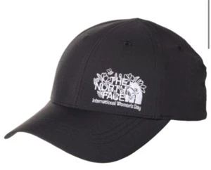 North face Logo Horizon Stretch Baseball Cap Size L/XL With Ponytail Hole - Picture 1 of 3