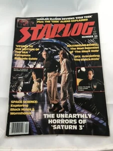 STARLOG #33 MAGAZINE HORROR SCI-FI Saturn 3 Harlan Ellison Star Trek Space - Foto 1 di 2