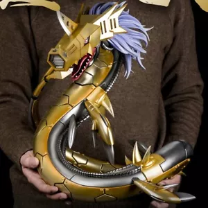 Modellino statua Anime Digimon Metal Seadramon 30 cm pvc 1/6 nuovo regalo - Foto 1 di 5