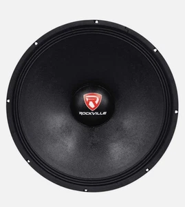 Rockville RVP18W8 1200 Watt 18" Raw DJ PA Subwoofer 8 Ohm, High-Excursion Woofer - Bild 1 von 4