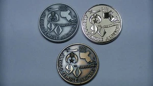 JUEGO 1972 SANTUARIO SANTUARIOS ALBAÑIL MEDALLAS MASÓNICAS TEMPLO ALEPO 90 PLATA ESTERLINA - Imagen 1 de 23