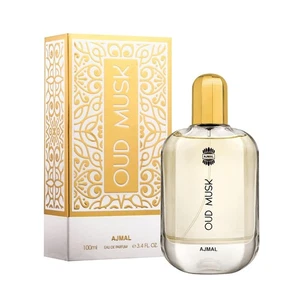 Ajmal Oud Musk Eau De Perfumee 100ML Long Lasting Scent Spray Gift For Men 3.4 f - Picture 1 of 5
