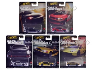 "FAST & FURIOUS" 2025 5 TEILIGES SET M DIECAST AUTOS VON HOT WHEELS HNW46-956 M - Bild 1 von 1
