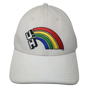 UH University of Hawaii Fitted Baseball Cap White Large Rainbow Under Armour - Bild 1 von 11