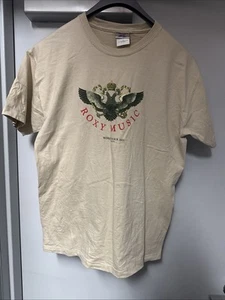 Vintage 2001 Roxy Music World Tour T-Shirt Men’s Size M - Picture 1 of 5