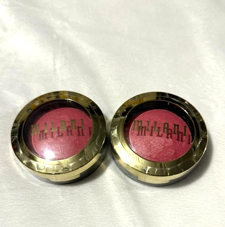 Lot of 2 Milani Baked Blush - Dolce Pink 01 - 0.12oz New Sealed - Image 1 of 4