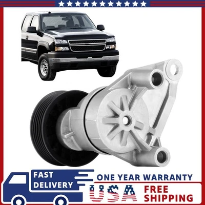 Tensor de correa Serpentine para Cadillac Escalade 2002-2008 plateado 12554027 Hfgxmy Foto 1 de 4