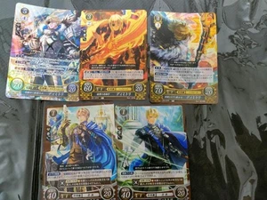 Fire Emblem Cipher Fuka Yukitsuki Dimitri 5Piece Card Set - Picture 1 of 1