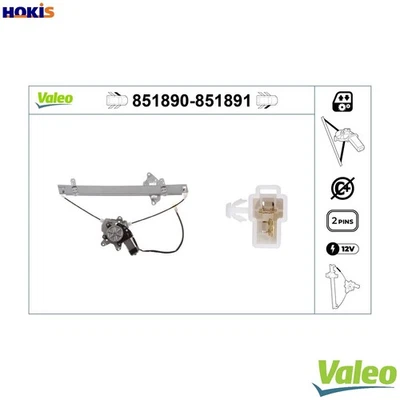 WINDOW REGULATOR 851890 FOR MITSUBISHI 4G18 1.6L 4G13 1.3L 4G63 2.0L 4cyl - Image 1 of 4