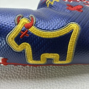 Scotty Cameron Scotty's Custom Shop Junk Yard Dog Head Cover Blue - Picture 1 of 8