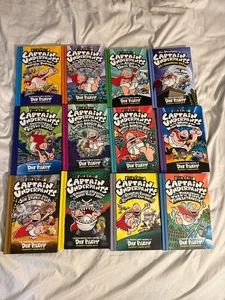 Captain Underpants Books 1-12 Complete FULL COLOR Collection Hardcover - Bild 1 von 6